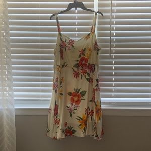 Cami white floral dress